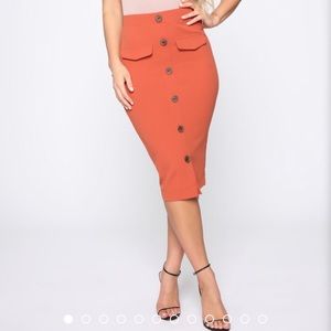 Back and Better Midi Skirt